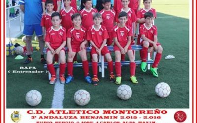 C.D. Atco. Montoreño Benjamín Campeones de Liga