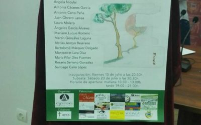 Inaugurada la exposición y subasta contra el Cáncer