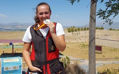 Paqui Muñoz de León Moral, subcampeona de España