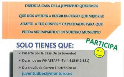 Programa Formativo: Cursos y Talleres Año 2014/2015