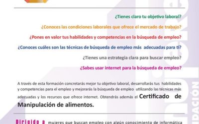 Curso para obtener el Certificado de Manipulación de Alimentos