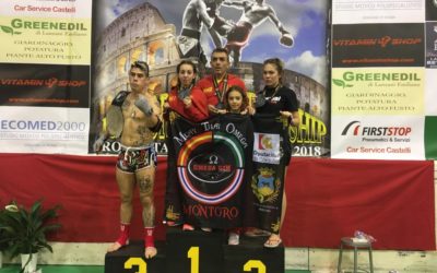 Cuatro Medallas del Campeonato del Mundo para el Club Omega Muay Thai Montoro
