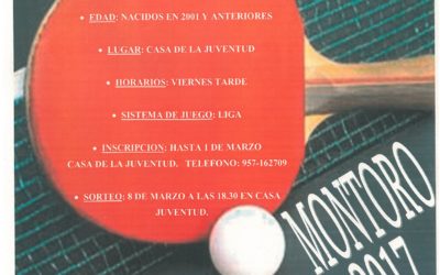 Liga 2017 Tenis de Mesa