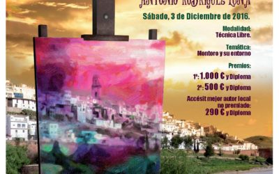 Cambio de fecha del XII Concurso de Pintura al Aire Libre» Antonio Rodríguez Luna»