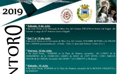 Fiestas en honor a la Virgen del Carmen