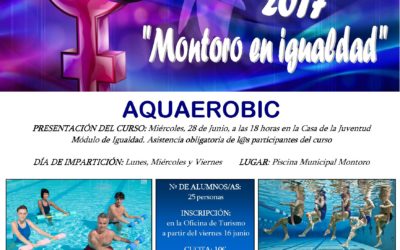Aquaerobic. Cursos 2017 «Montoro en Igualdad»