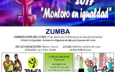 Curso de Zumba del Área de Igualdad del Excmo. Ayuntamiento de Montoro