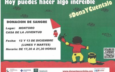 Donación de Sangre en Montoro