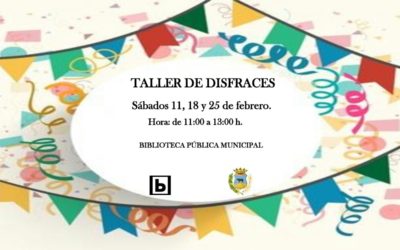 Taller de Disfraces Biblioteca Pública Municipal
