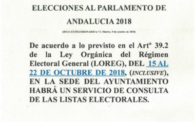 Consulta Censo Electoral en Montoro