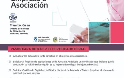 Tramita tu Certificado Digital de Representante de Empresa o Asociación