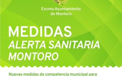 Medidas adoptadas por el Ayuntamiento de Montoro