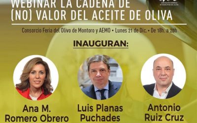 Ponemos cara a los ponentes de la Webinar, «La Cadena de (no) Valor del Aceite de Oliva»