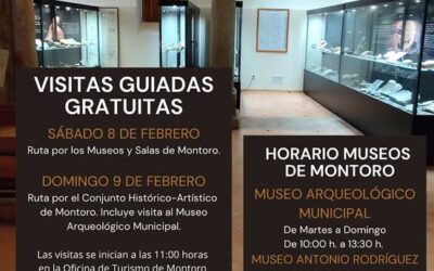 VISITAS GUIADAS GRATUITAS Y HORARIO MUSEOS DE MONTORO